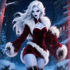 Solstice Claus (goes by "Sol" or "Madame Winter")